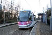 <h4><a href='/locations/K/Kenrick_Park_Tram'>Kenrick Park [Tram]</a></h4><p><small><a href='/companies/B/Birmingham,_Wolverhampton_and_Dudley_Railway_Great_Western_Railway'>Birmingham, Wolverhampton and Dudley Railway (Great Western Railway)</a></small></p><p>Midland Metro tram no. 24 from Wolverhampton St. George's to Bull Street, Birmingham at Kenrick Park stop, on the former GWR main line (closed 1972) on 30th January 2016. This stop did not exist prior to the 1972 closure, it was built new for the opening of the Metro in 1999. 11/16</p><p>30/01/2016<br><small><a href='/contributors/David_Bosher'>David Bosher</a></small></p>