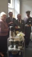 Refreshment trolley at Perth on the occasion of the unveiling of a Jellicoe Express plaque, 2 May 2017.