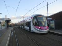 <h4><a href='/locations/W/West_Bromwich_Central_Tram'>West Bromwich Central [Tram]</a></h4><p><small><a href='/companies/B/Birmingham,_Wolverhampton_and_Dudley_Railway_Great_Western_Railway'>Birmingham, Wolverhampton and Dudley Railway (Great Western Railway)</a></small></p><p>Midland Metro tram No.22 to Wolverhampton St. George's at West Bromwich Central on 30th January 2016. This stop is more or less on the site of the heavy rail West Bromwich GWR station that was closed in 1972 and demolished. Until 1967, expresses from London Paddington to Birkenhead Woodside came this way, the latter terminus closing at the same time. 13/16</p><p>30/01/2016<br><small><a href='/contributors/David_Bosher'>David Bosher</a></small></p>