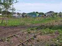 <h4><a href='/locations/K/Kirkland_Yard'>Kirkland Yard</a></h4><p><small><a href='/companies/K/Kirkland_Yard_and_Leven_Dock_to_Methil_Line_Widening_North_British_Railway'>Kirkland Yard and Leven Dock to Methil Line Widening (North British Railway)</a></small></p><p>Looking over the surviving track at Kirkland Yard in June 2021. This served Methil Dock and Power Station and the Fife Heritage Railway depot can be seen in the background. Clearance of this old track is imminently expected, prior to relaying for the Leven branch reopening, and work is about to enter the 'things to see but limited access' phase..<br> 22/43</p><p>02/06/2021<br><small><a href='/contributors/Bill_Roberton'>Bill Roberton</a></small></p>