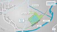 <h4><a href='/locations/C/Cameron_Bridge'>Cameron Bridge</a></h4><p><small><a href='/companies/L/Leven_Railway'>Leven Railway</a></small></p><p>Plan of the proposed new two platform Cameron Bridge station. The station will have two platforms, linked by a footbridge with lifts, on a double track electrified line with a large car park. This will be east of the original <a href='/locations/C/Cameron_Bridge_1st/'>Cameron Bridge [1st]</a> station. 27/43</p><p>15/06/2021<br><small><a href='/contributors/Network_Rail'>Network Rail</a></small></p>