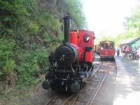 <h4><a href='/locations/N/Nant_Gwernol'>Nant Gwernol</a></h4><p><small><a href='/companies/T/Talyllyn_Railway'>Talyllyn Railway</a></small></p><p>Talyllyn Railway locomotive No.6 'Douglas' (1918), running round at Nant Gwernol on 24th May 2016. 31/75</p><p>24/05/2016<br><small><a href='/contributors/David_Bosher'>David Bosher</a></small></p>