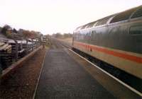 Southbound 47 on Carlisle train at Dunlop.<br><br>[Ewan Crawford //1987]