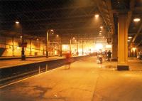 Stations can be very cold places. I remember this evening in Edinburgh Waverley in sub zero temperatures. Glasgow platforms.<br><br>[Ewan Crawford //1987]