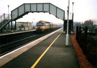 Westbound 125 passes Longniddry.<br><br>[Ewan Crawford //1987]