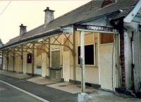 Slightly battered building at West Kilbride.<br><br>[Ewan Crawford //1987]