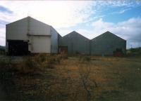 Glengarnock Steelworks, looking south-west. The main part of the works was to the right.<br><br>[Ewan Crawford //1987]