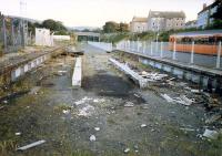 The disused platforms at Largs.<br><br>[Ewan Crawford //1987]