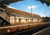 Prestwick looking to the southbound platform.<br><br>[Ewan Crawford //1987]