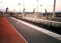 Ayr (Townhead) looking north at the station throat.<br><br>[Ewan Crawford //1987]