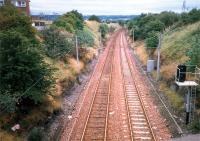 Airbles before the station was opened. A line once led off to the left.<br><br>[Ewan Crawford //1987]