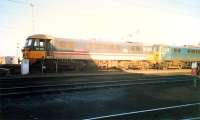 87 021 <i>Robert the Bruce</i> at Polmadie. Access by kind regards of British Rail.<br><br>[Ewan Crawford //1987]