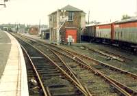 Stirling goods yard looking north.<br><br>[Ewan Crawford //1988]