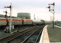 26 waits to leave Stirling with goods train.<br><br>[Ewan Crawford //1988]