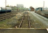 Stirling goods yard looking south.<br><br>[Ewan Crawford //1988]