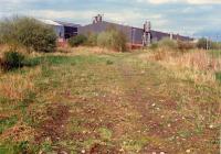 Longcarse Junction. This was a double track passenger railway. To the left were the routes to Alloa and Alloa Marshalling Yard and to the right the route to Alloa West.<br><br>[Ewan Crawford //1988]
