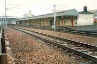 The fine station building at Carstairs, sadly now demolished.<br><br>[Ewan Crawford //1988]