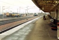 View east and south at Carstairs when the old building still stood.<br><br>[Ewan Crawford //1988]