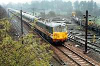 Southbound passenger train at Beattock.<br><br>[Ewan Crawford //1988]