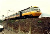 A 125 diverted from the ECML arrives at Carstairs from the north.<br><br>[Ewan Crawford //1988]