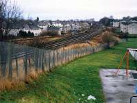 Kay Park Junction looking to Kilmarnock.<br><br>[Ewan Crawford //1988]