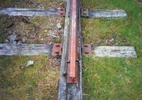 Utterly obscure section of track; for winching steamers out of the Loch and into the boathouse at Stronachlachar, Loch Katrine.<br><br>[Ewan Crawford //1988]