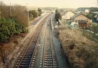 Looking east at Hartwood.<br><br>[Ewan Crawford //1988]