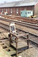 Crianlarich groundframe and the locomotive shed. Access by kind permission of British Rail.<br><br>[Ewan Crawford //1990]