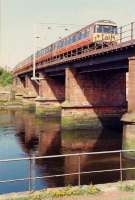 A 311 heads west over the River Leven.<br><br>[Ewan Crawford //1990]