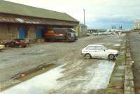 Inverness south goods yard looking east to Millburn. This has all been swept away for a shopping centre.<br><br>[Ewan Crawford //]