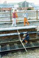 Platform rebuilding at Inverness.<br><br>[Ewan Crawford //]