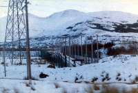 Glen Douglas depot reversing spur (centre) and West Highland line on right.<br><br>[Ewan Crawford //]