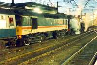 Ethel 3 lends 48151 a helping hand at Carlisle OR Kettle and Ethel.<br><br>[Ewan Crawford 26/11/1988]