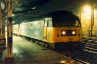 47 617 waits to leave for Glasgow at Carlisle.<br><br>[Ewan Crawford 26/11/1988]