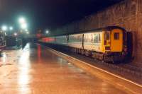 <h4><a href='/locations/P/Perth'>Perth</a></h4><p><small><a href='/companies/S/Scottish_Central_Railway'>Scottish Central Railway</a></small></p><p>477 rolling stock stored at the north end of Perth. 1/45</p><p>02/01/1989<br><small><a href='/contributors/Ewan_Crawford'>Ewan Crawford</a></small></p>