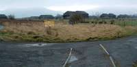 Rails remain in the level crossings within the Bandeath Depot.<br><br>[Ewan Crawford //]