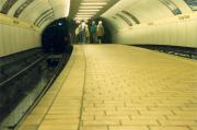 Bridge Street station. Not as magnificent as its now closed overground namesake once was.<br><br>[Ewan Crawford //1988]