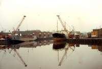 Perth Harbour - this harbour is still busy and there are proposals to re-build the short branch to it.<br><br>[Ewan Crawford //1988]