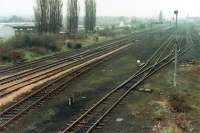 Looking north to St Leonards bridge at Perth.<br><br>[Ewan Crawford //1988]