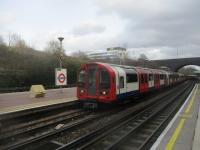 <h4><a href='/locations/N/North_Acton'>North Acton</a></h4><p><small><a href='/companies/E/Ealing_and_Shepherds_Bush_Railway'>Ealing and Shepherd's Bush Railway</a></small></p><p>LUL 1992 stock with a Central Line service arriving and terminating at North Acton on 9th February 2019. This train then formed a return service as far as Loughton in Essex. Behind the wall and railings is the site of the GWR station that closed in 1947. Until recently a Parliamentary service between London Paddington and High Wycombe passed the site. 20/30</p><p>09/02/2019<br><small><a href='/contributors/David_Bosher'>David Bosher</a></small></p>