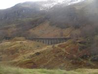 <h4><a href='/locations/G/Glen_Ogle_Viaduct'>Glen Ogle Viaduct</a></h4><p><small><a href='/companies/C/Callander_and_Oban_Railway'>Callander and Oban Railway</a></small></p><p>Remains of Glen Ogle viaduct on the one-time Callander & Oban line, closed in 1965, seen from bus from Killin to Callander, on the afternoon of 13th March 2019. 27/40</p><p>13/03/2019<br><small><a href='/contributors/David_Bosher'>David Bosher</a></small></p>