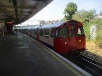 <h4><a href='/locations/W/Willesden_Junction_Low_Level_New_Lines'>Willesden Junction Low Level [New Lines]</a></h4><p><small><a href='/companies/N/New_Lines_London_and_North_Western_Railway'>New Lines (London and North Western Railway)</a></small></p><p>Half a century old refurbished LU 1972 stock, with a Bakerloo Line service from Harrow & Wealdstone to Elephant & Castle, arriving at Willesden Junction Low Level on the scorching hot afternoon of Saturday, 6th August 2022. The Bakerloo is the only Underground line where both termini have an '&' in their names, though that might change if the Lewisham extension ever gets built. (These platforms are also served by the London Overground Watford Junction to Euston service.) 8/11</p><p>06/08/2022<br><small><a href='/contributors/David_Bosher'>David Bosher</a></small></p>