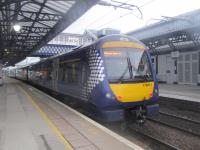 <h4><a href='/locations/S/Stirling'>Stirling</a></h4><p><small><a href='/companies/S/Scottish_Central_Railway'>Scottish Central Railway</a></small></p><p>170411 to Glasgow Queen Street, departing from Stirling, on 13th March 2019. 12/20</p><p>13/03/2019<br><small><a href='/contributors/David_Bosher'>David Bosher</a></small></p>