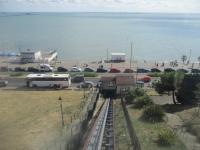<h4><a href='/locations/S/Southend-on-Sea_Lower'>Southend-on-Sea [Lower]</a></h4><p><small><a href='/companies/S/Southend_Cliff_Railway'>Southend Cliff Railway</a></small></p><p>View towards the Thames Estuary from the descending car on the Southend Cliff Railway, a.k.a. Southend Cliff Lift, on the afternoon of Bank Holiday Monday, 29th August 2022. 4/4</p><p>29/08/2022<br><small><a href='/contributors/David_Bosher'>David Bosher</a></small></p>