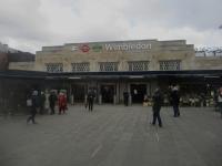 <h4><a href='/locations/W/Wimbledon'>Wimbledon</a></h4><p><small><a href='/companies/W/Wimbledon_and_Putney_Line_London_and_South_Western_Railway'>Wimbledon and Putney Line (London and South Western Railway)</a></small></p><p>Exterior of Wimbledon station on 27th January 2023. This was rebuilt by the Southern Railway in the late 1920s in connection with the opening of the Wimbledon & Sutton Line between Wimbledon and South Merton in 1929, completed to Sutton in 1930. 184/189</p><p>27/01/2023<br><small><a href='/contributors/David_Bosher'>David Bosher</a></small></p>