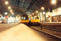 Two DMUS in Queen Street station.<br><br>[Ewan Crawford //1988]