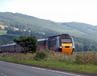 A northbound 125 passing Guay in July 2003.<br><br>[Ewan Crawford 13/07/2003]