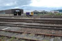 Eastern station throat at Inverness. In the background is the out of use carriage shed.<br><br>[Ewan Crawford //2004]