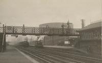 Ardrossan-St Enoch train behind 2.6.0 2744 also CR 0.6.0T 56351<br><br>[G H Robin collection by courtesy of the Mitchell Library, Glasgow 01/09/1951]