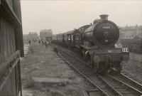 At Kings Inch. CR type 4.6.0 54634. The Stephenson Locomotive Society Renfrew District Tour.<br><br>[G H Robin collection by courtesy of the Mitchell Library, Glasgow 03/05/1952]